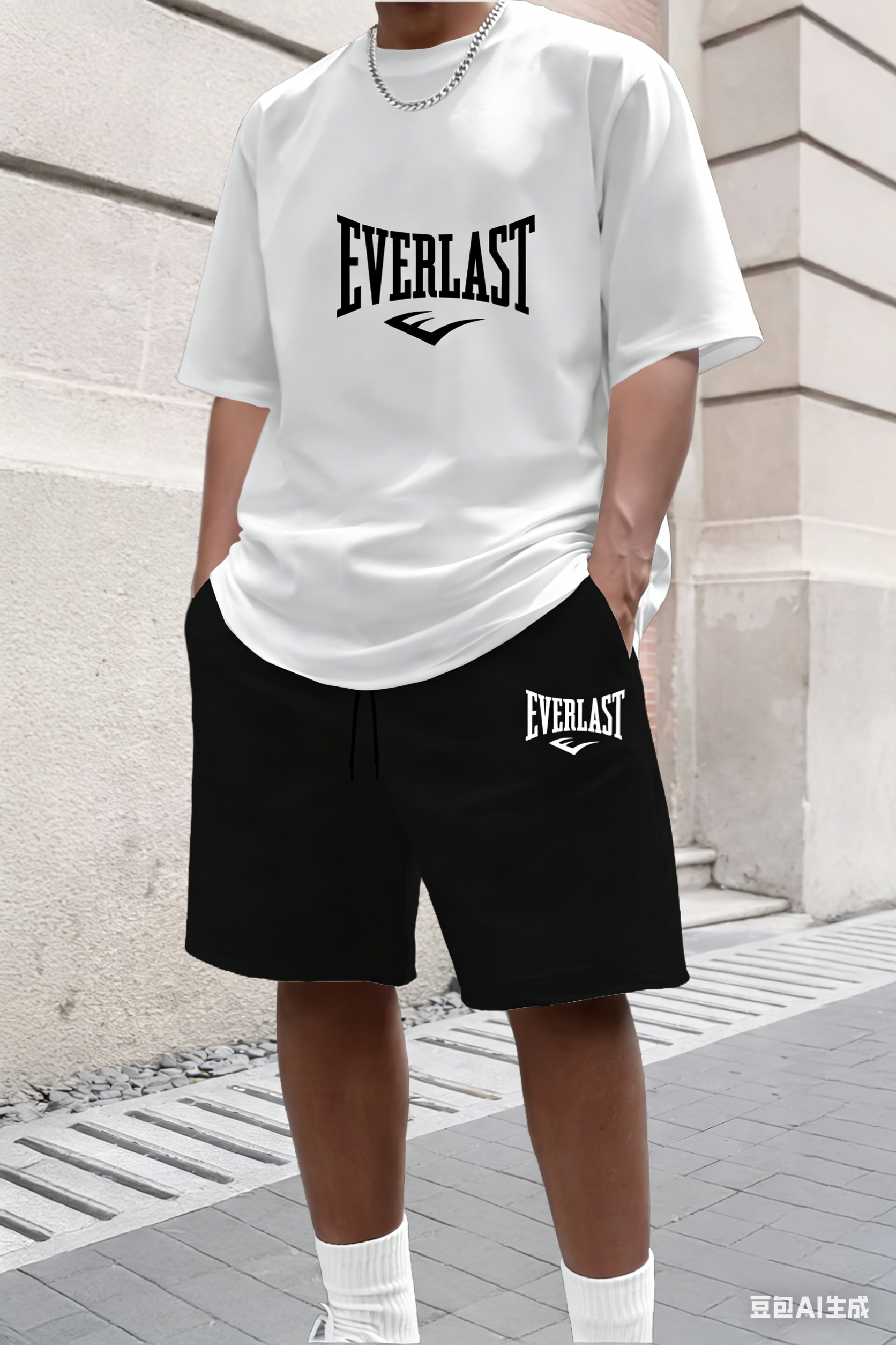 Summer Clothes Fashion - Men's summer T-shirt and shorts set