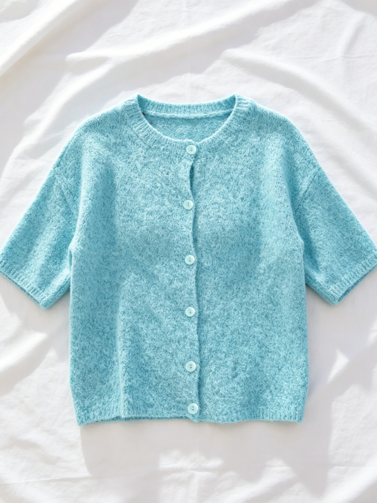 Summer Clothing Juniors - Women's plus size spring/summer knitted cardigan,