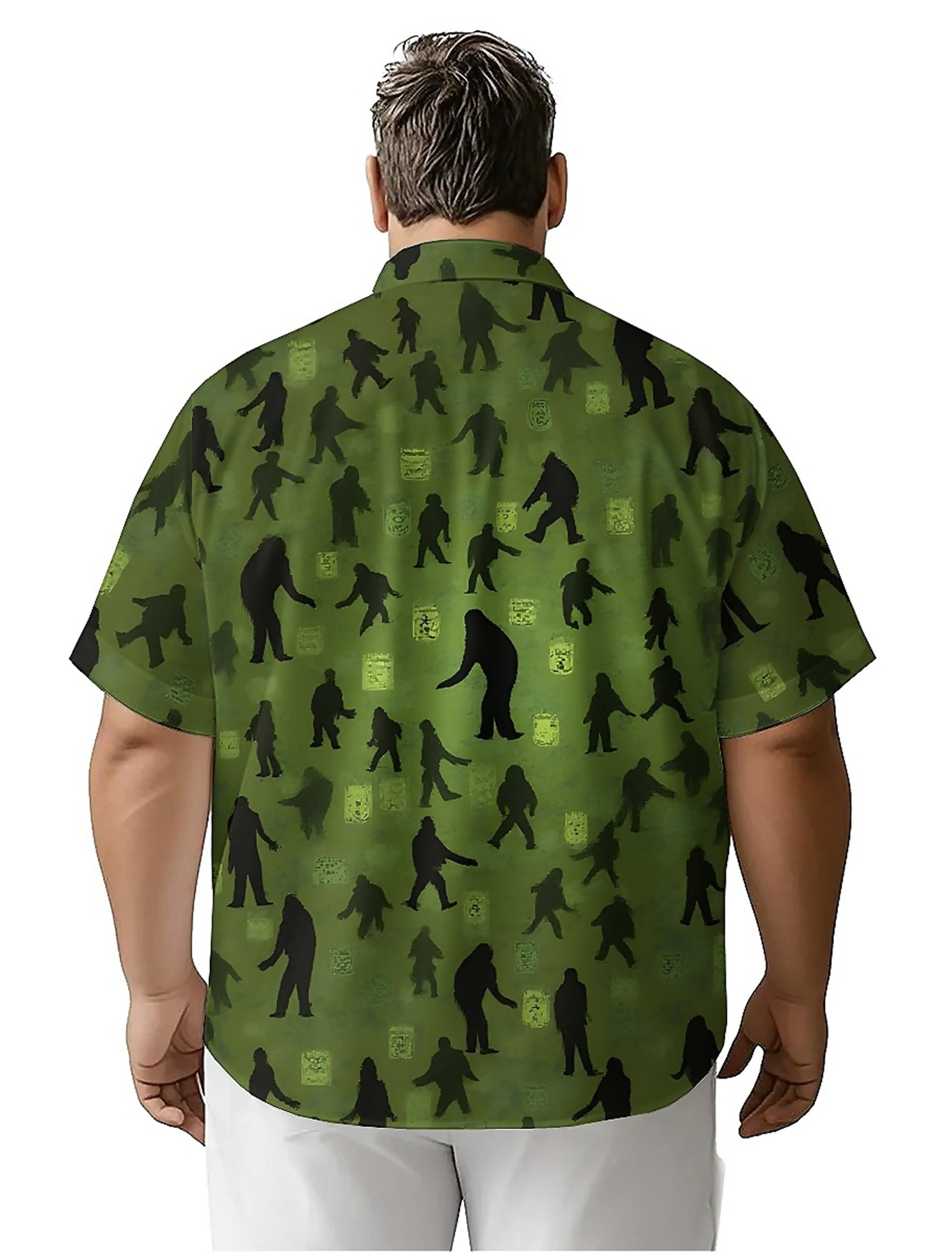 Men's Plus Size Hawaiian Shirt - Summer Clothing Patterns avaliação e preço