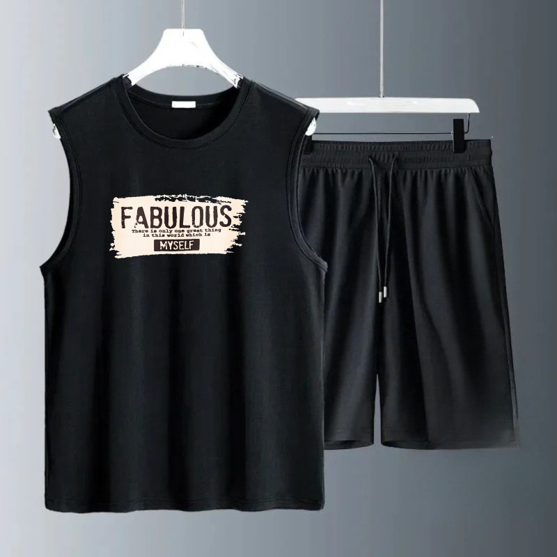 Men's Tank Top Sets 2026 Summe - Summer Clothing Mens avaliação e preço