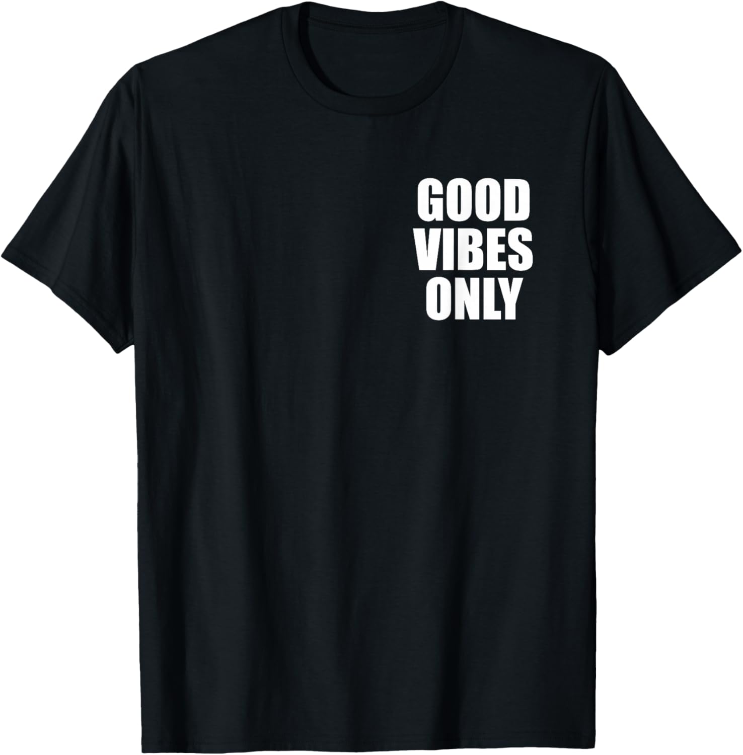 Good Vibes Only Postive Mind T - Summer Vibes Clothing Men avaliação e preço