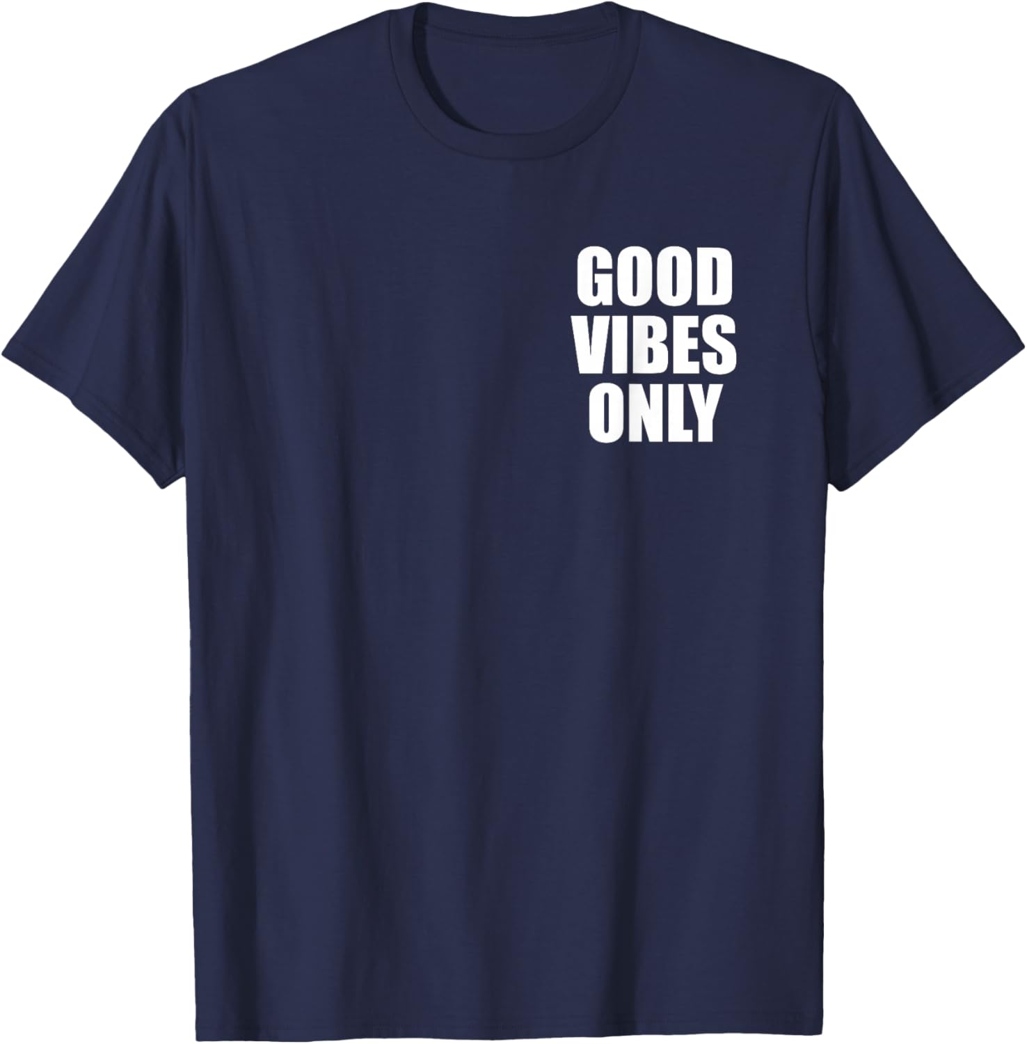 Good Vibes Only Postive Mind T - Summer Vibes Clothing Men avaliação e preço