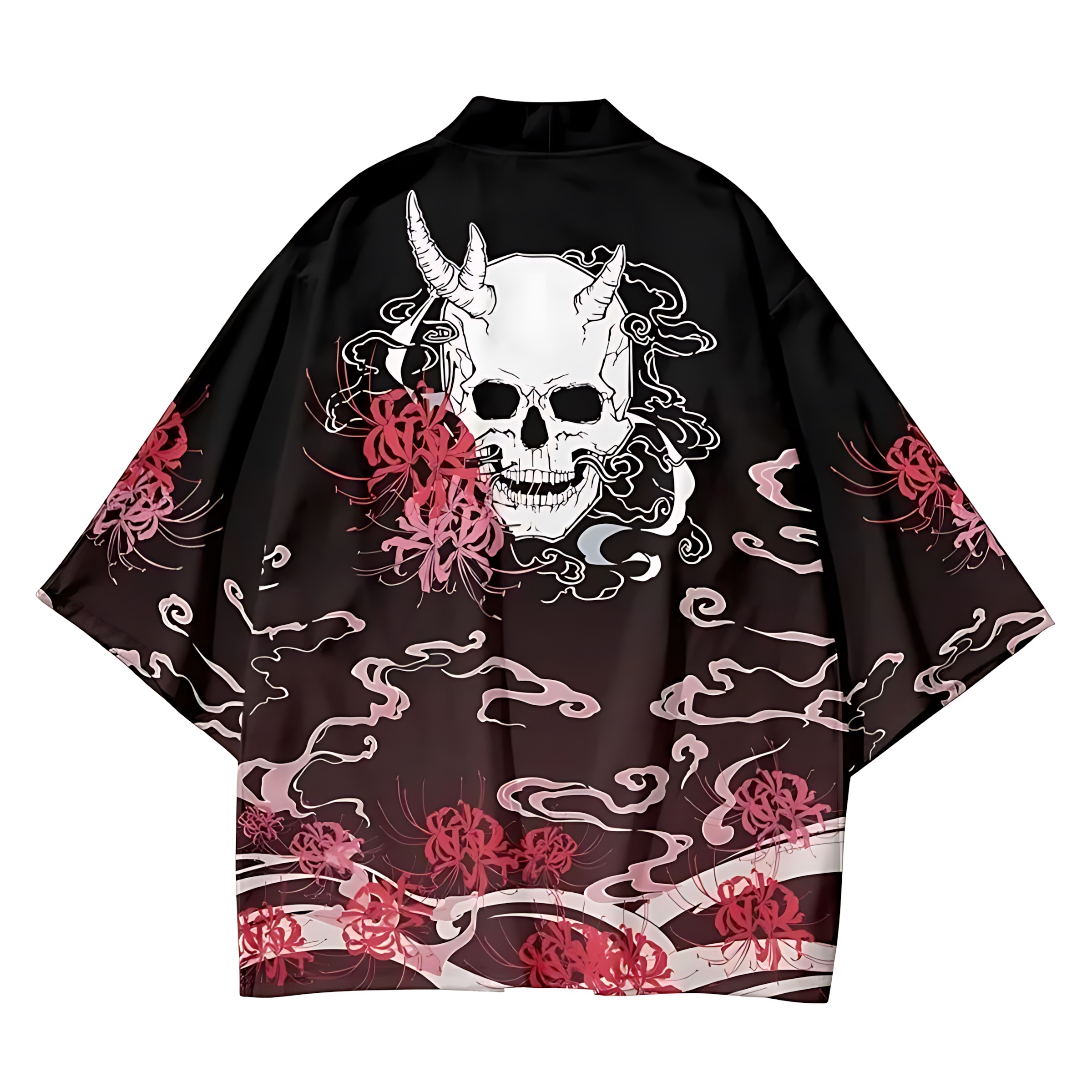 2026 Summer Men's Kimono Skull - Summer Clothing Patterns avaliação e preço