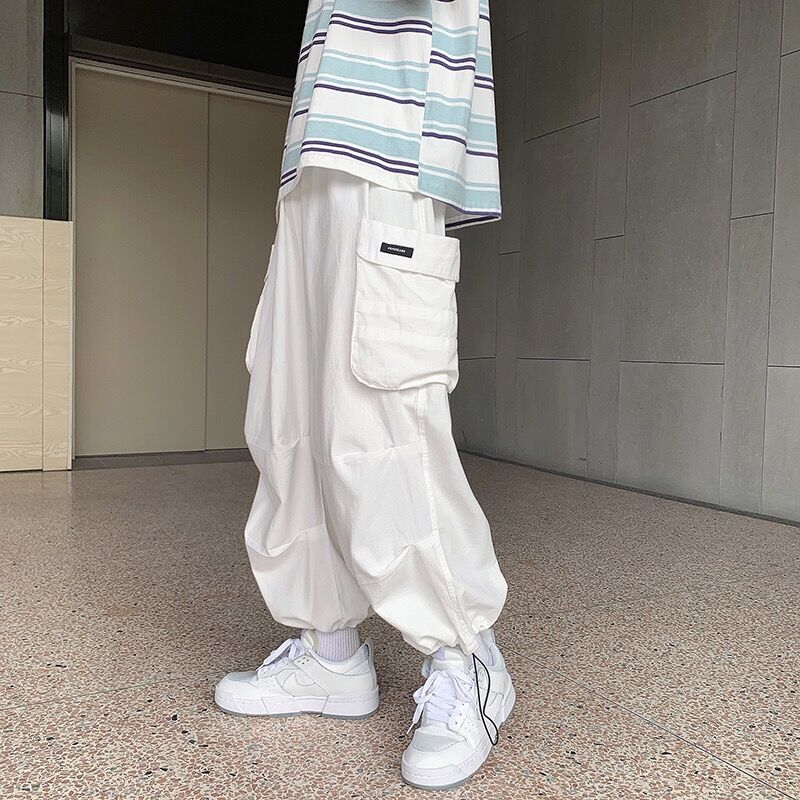 Men Bloomers Loose Cargo Pants - Summer Vibes Clothing Men avaliação e preço