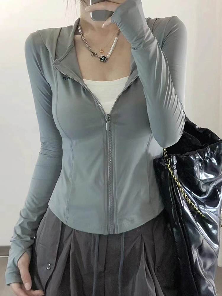 ay een Ice Silk Hooded UV Prot - Summer Uv Clothing avaliação e preço