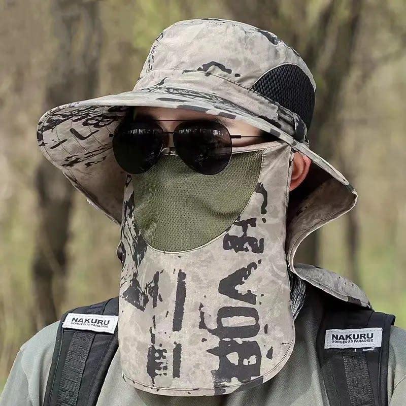 Outdoor Fishing Hat Men's UV P - Summer Uv Clothing avaliação e preço