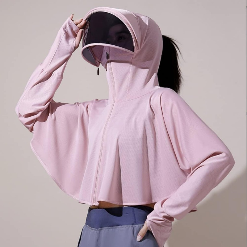 Ice Silk Women's Sun Protectio - Summer Uv Clothing avaliação e preço