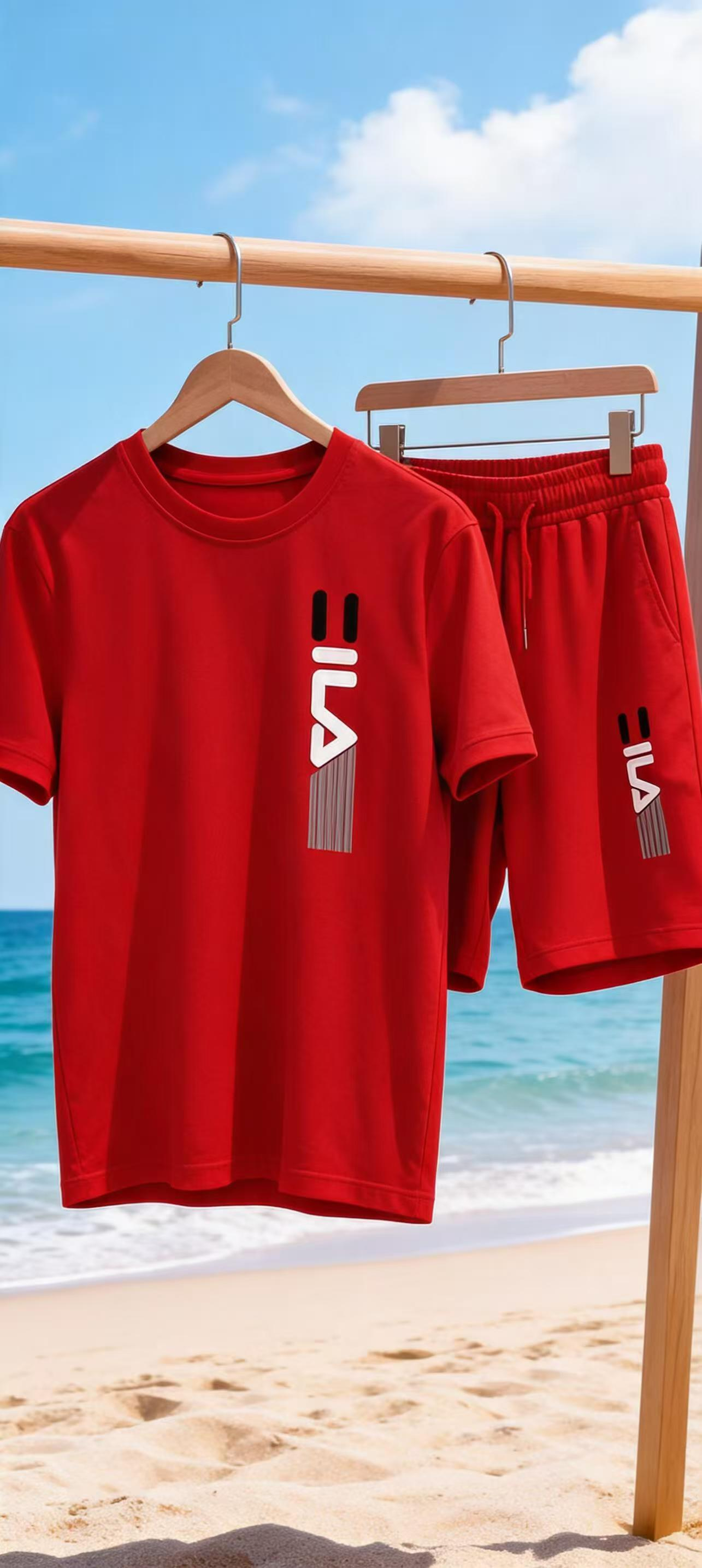 Men 2025 summer new casual spo - Summer Clothes Fashion avaliação e preço