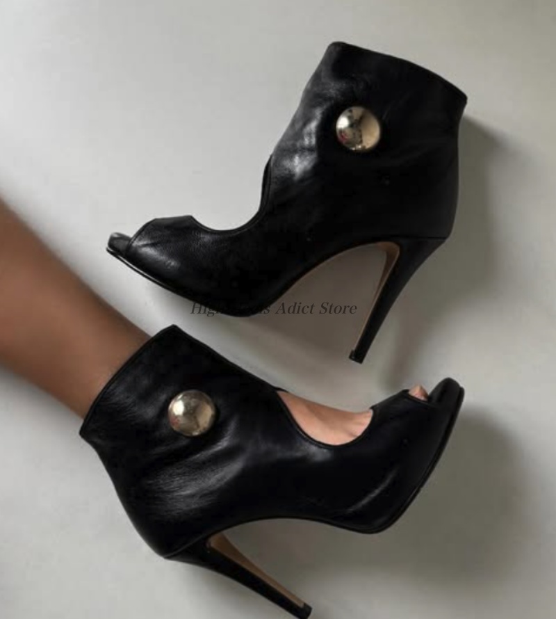 Sexy Black leather gold buckle - Summer Clothing Plus Size avaliação e preço
