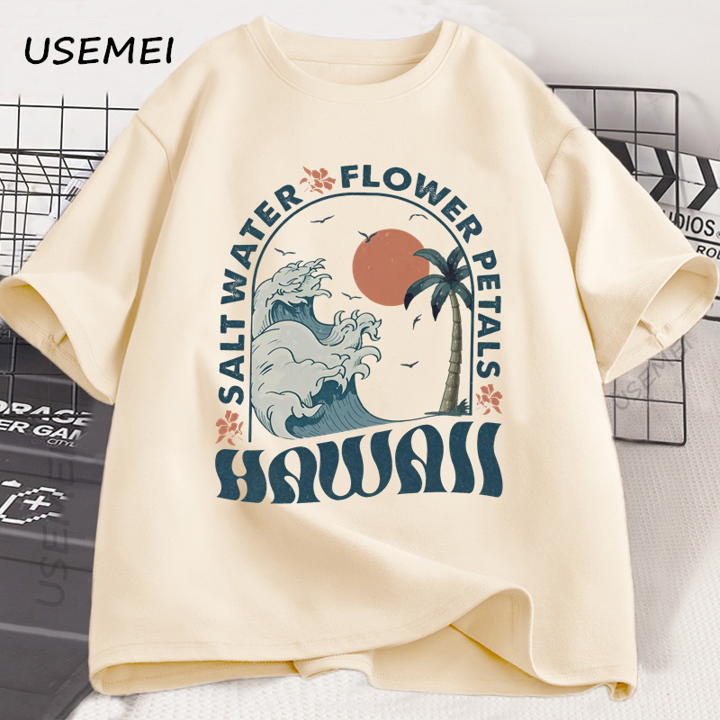 Hawaii Beach T-Shirt Ocean Bea - Summer Vibes Clothing Men avaliação e preço