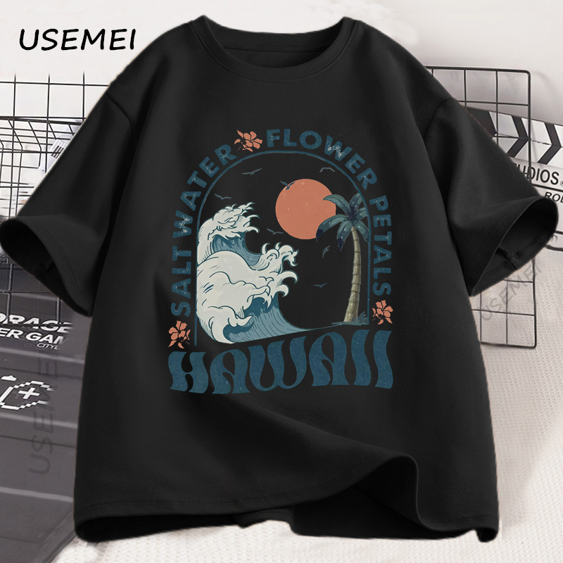 Hawaii Beach T-Shirt Ocean Bea - Summer Vibes Clothing Men avaliação e preço