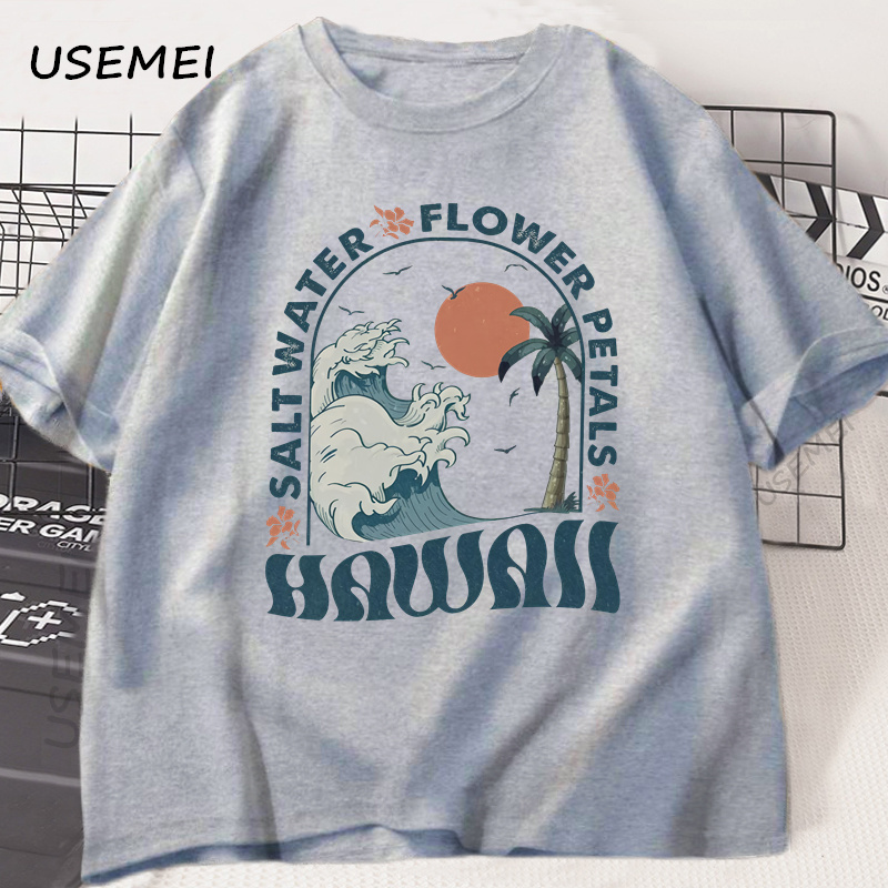Hawaii Beach T-Shirt Ocean Bea - Summer Vibes Clothing Men avaliação e preço