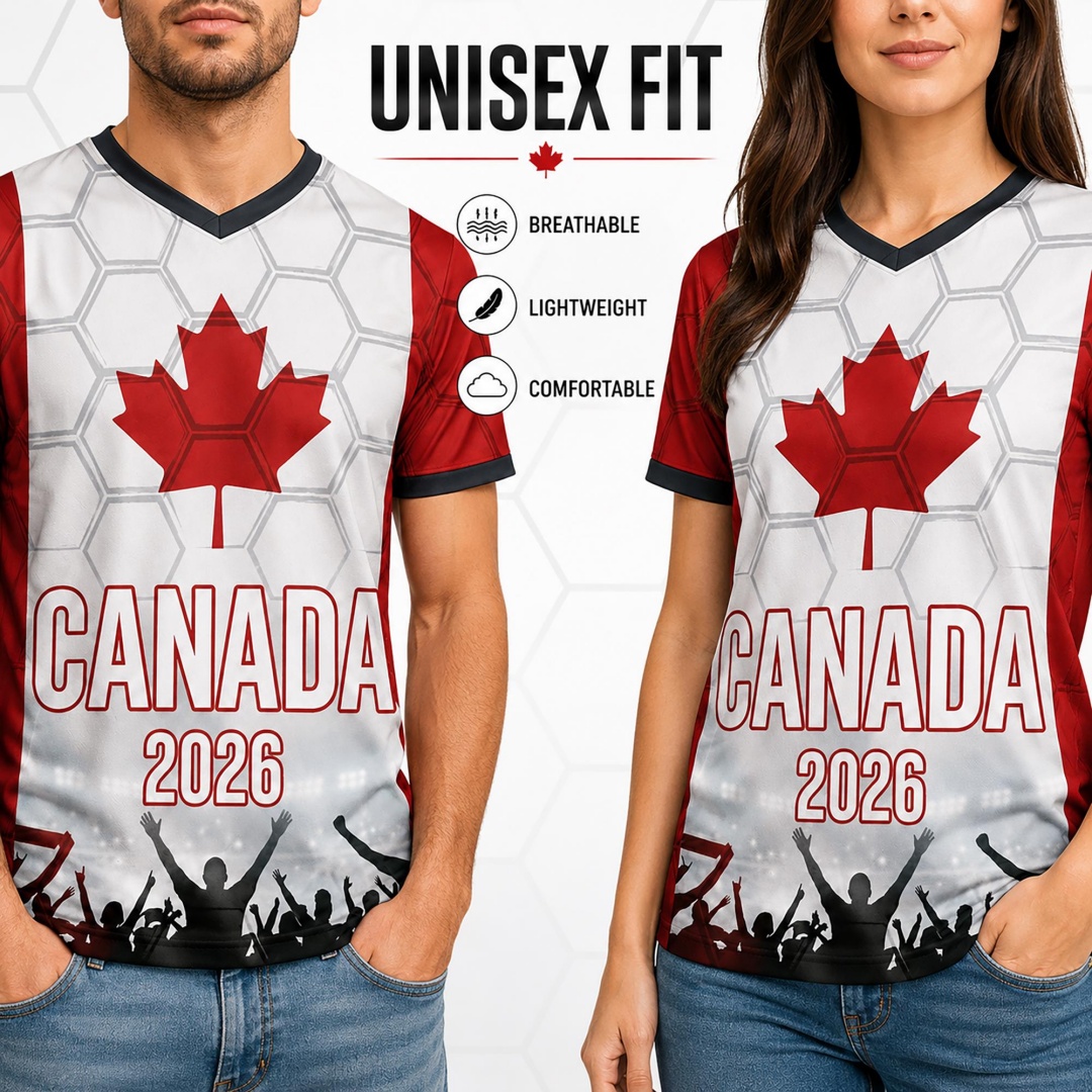 2026 Canada Soccer Jersey Cana - Summer Clothing Canada avaliação e preço