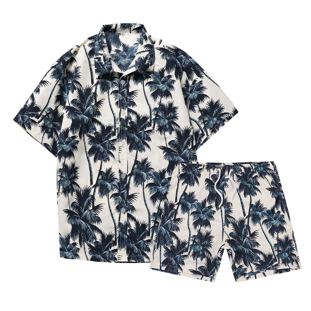 Hawaiian Coconut Tree 3D Print - Summer Clothing Mens avaliação e preço