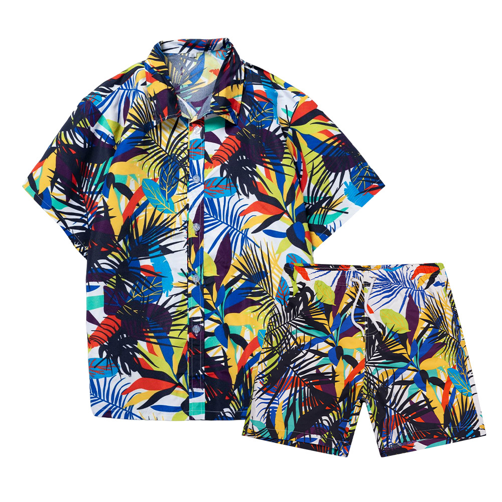 Hawaiian Coconut Tree 3D Print - Summer Clothing Mens avaliação e preço