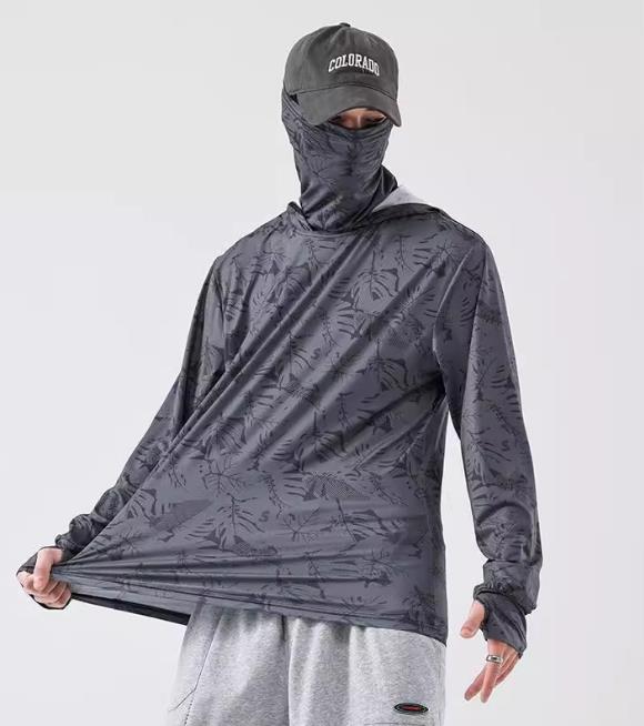 Men's Camouflage Sun Protectio - Summer Uv Clothing avaliação e preço