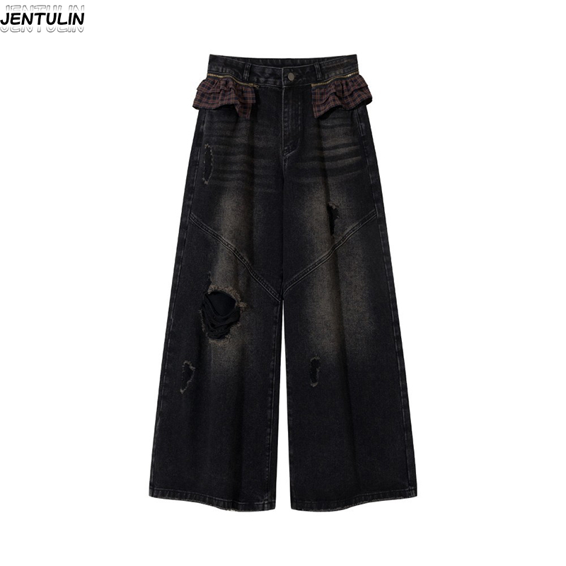New Rivet Piercing Jeans Men's - Summer Vibes Clothing Men avaliação e preço