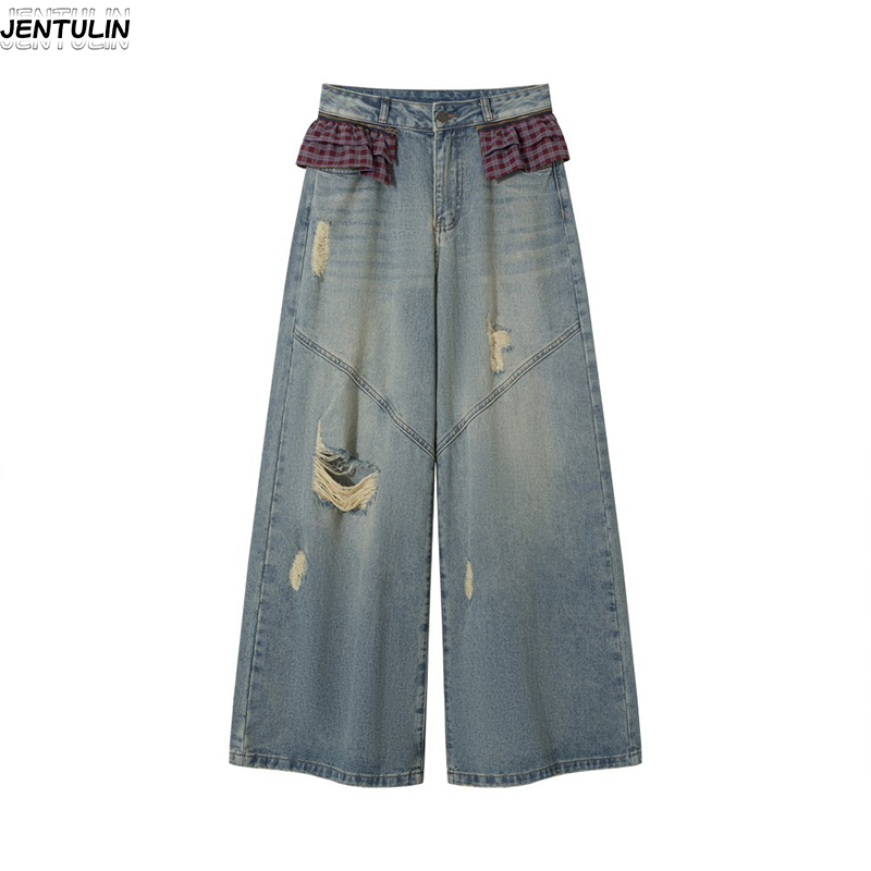 New Rivet Piercing Jeans Men's - Summer Vibes Clothing Men avaliação e preço