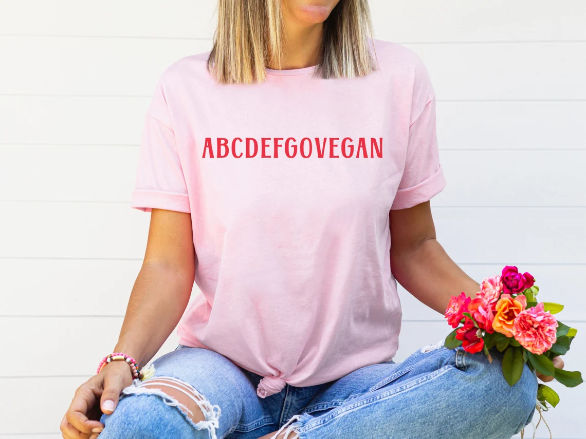 Skuggnas Go Vegan Funny Graphi - Summer Clothing Vibes avaliação e preço