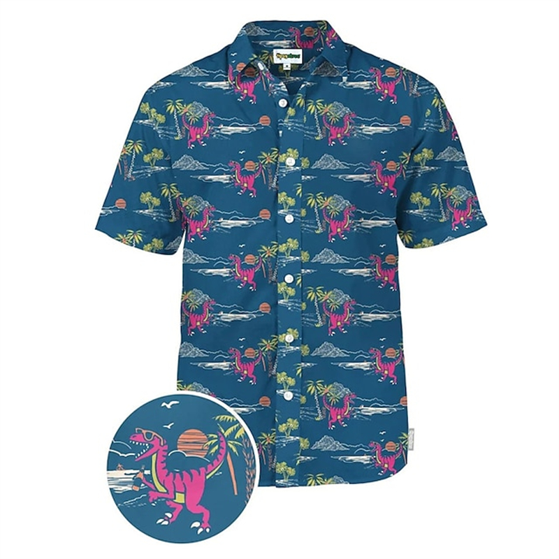 New Duck 3d Print Shirts Men F - Summer Duck Clothing avaliação e preço