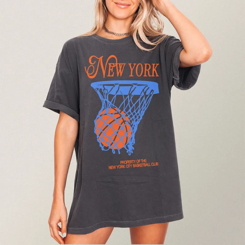 New York Basketball T-shirt Me - Summer Clothing Nyc avaliação e preço
