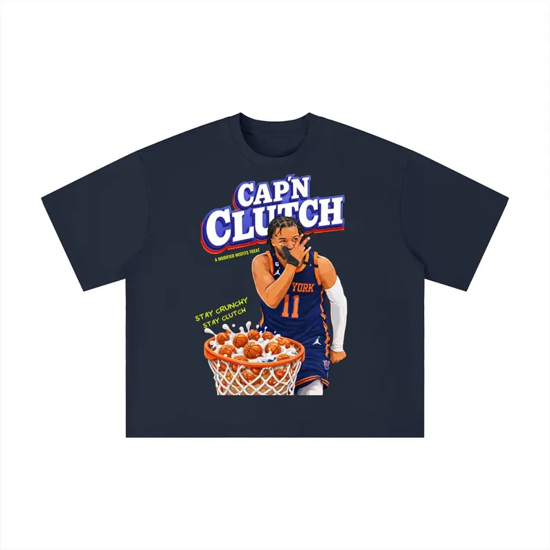 CAPN CLUTCH Knicks T-Shirt Men - Summer Clothing Nyc avaliação e preço