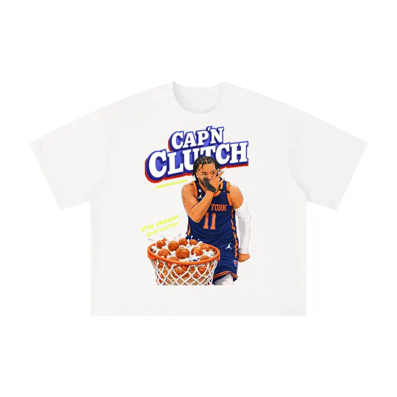 CAPN CLUTCH Knicks T-Shirt Men - Summer Clothing Nyc avaliação e preço