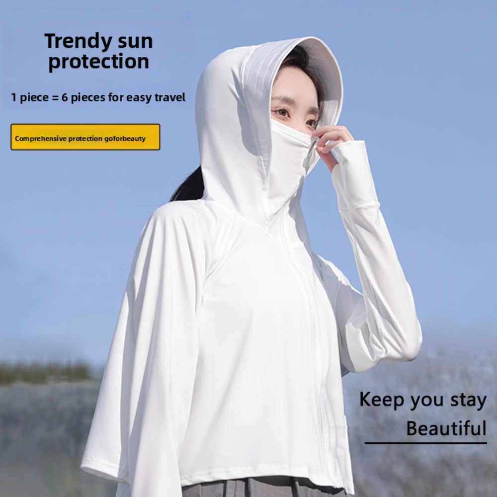 Jiaotong Style Sun Protection  - Summer Uv Clothing avaliação e preço