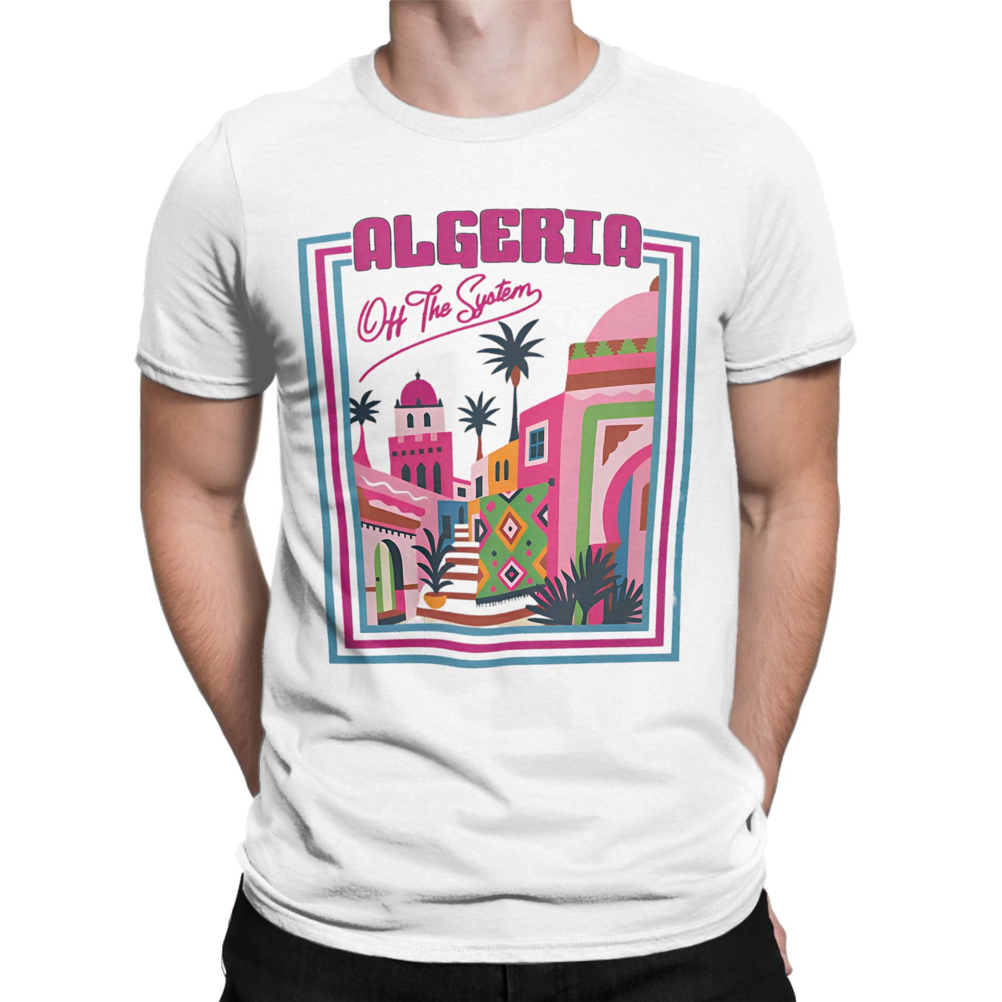 Oversized T Shirt Summer ALGER - Summer Vibes Clothing Men avaliação e preço
