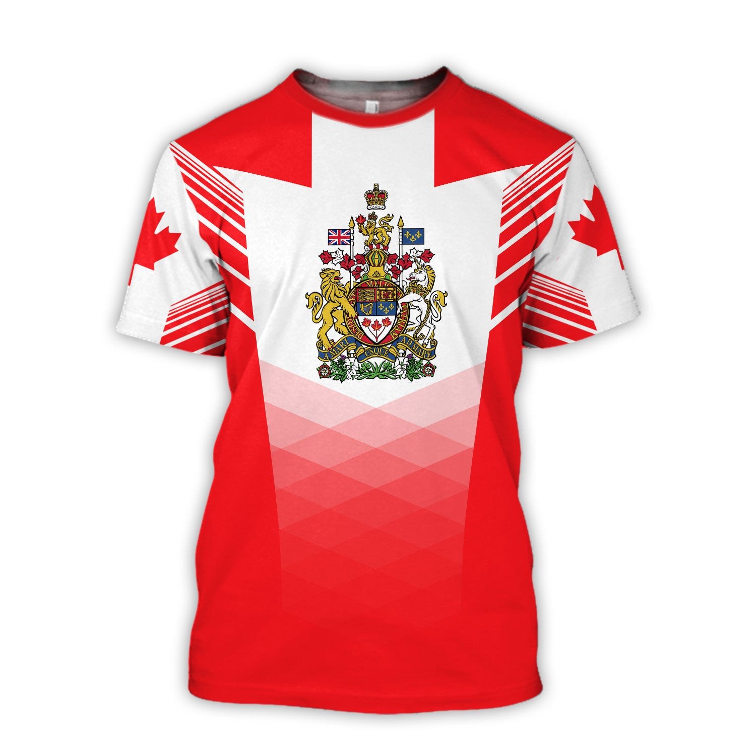 Canada T-Shirts Canadian Flag  - Summer Clothing Canada avaliação e preço