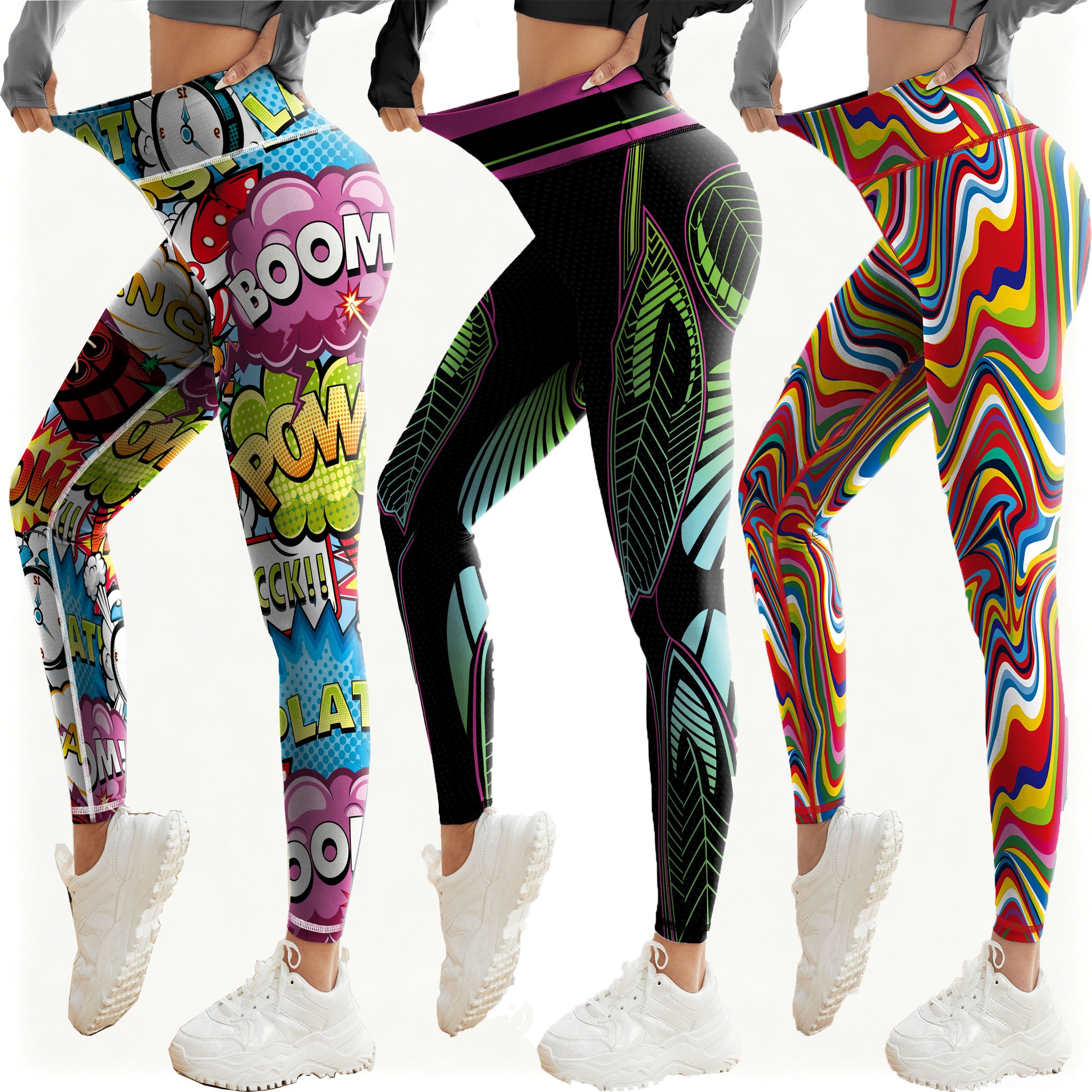3PCS Yoga Pants Set Affordable - Summer Clothing Affordable avaliação e preço