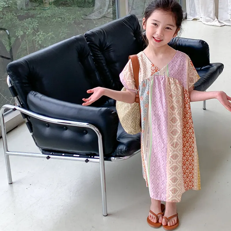 Fashion Girls' Dress Comfortab - Summer Clothing Affordable avaliação e preço