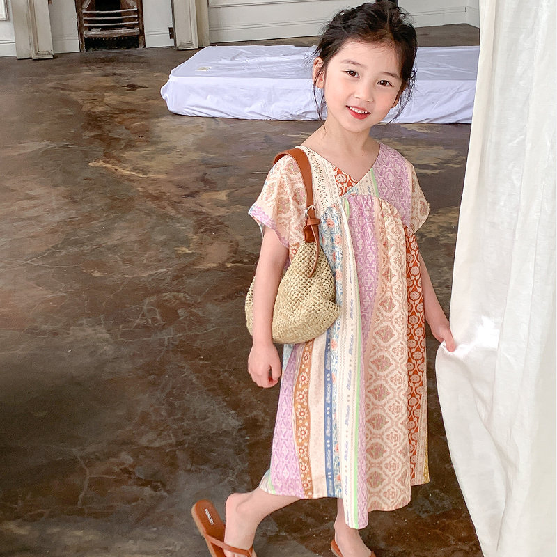 Fashion Girls' Dress Comfortab - Summer Clothing Affordable avaliação e preço