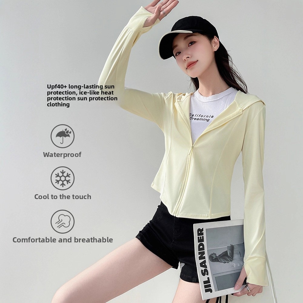 Hooded Women's Sun Protection  - Summer Uv Clothing avaliação e preço