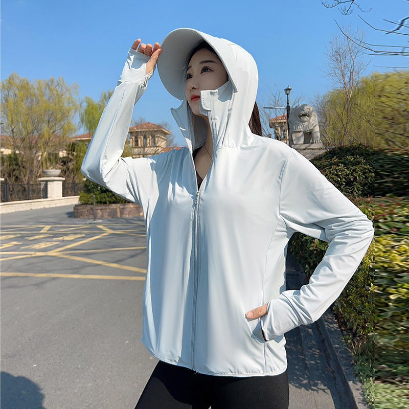 Women Hooded Sun Protection Ja - Summer Uv Clothing avaliação e preço