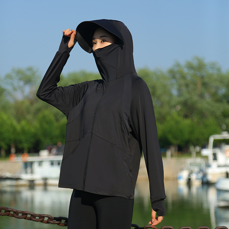 Women Hooded Sun Protection Ja - Summer Uv Clothing avaliação e preço