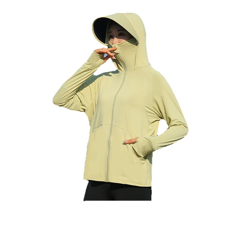 Women Hooded Sun Protection Ja - Summer Uv Clothing avaliação e preço