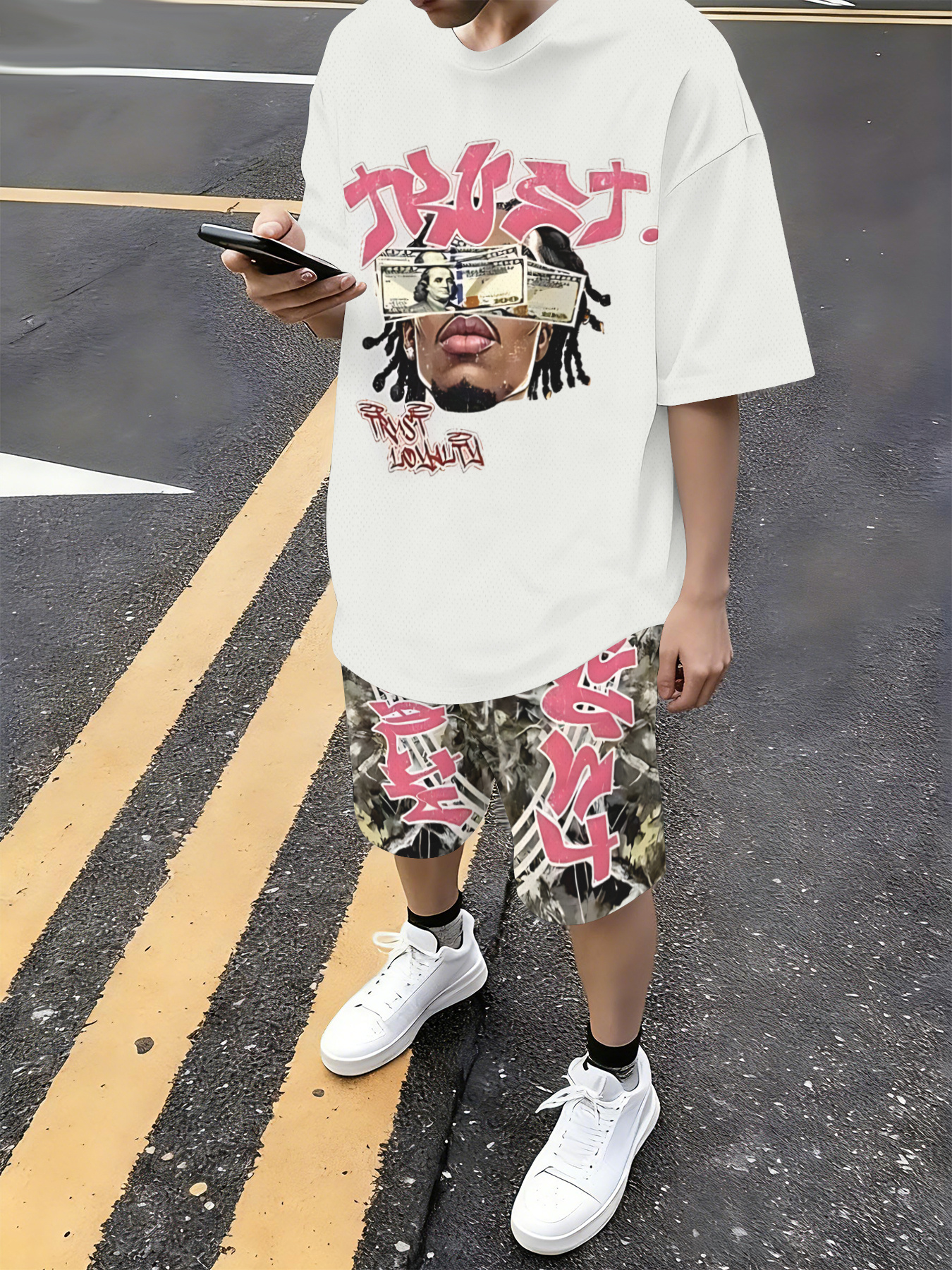 2026 Summer American Men's T-s - Summer Clothes Fashion avaliação e preço
