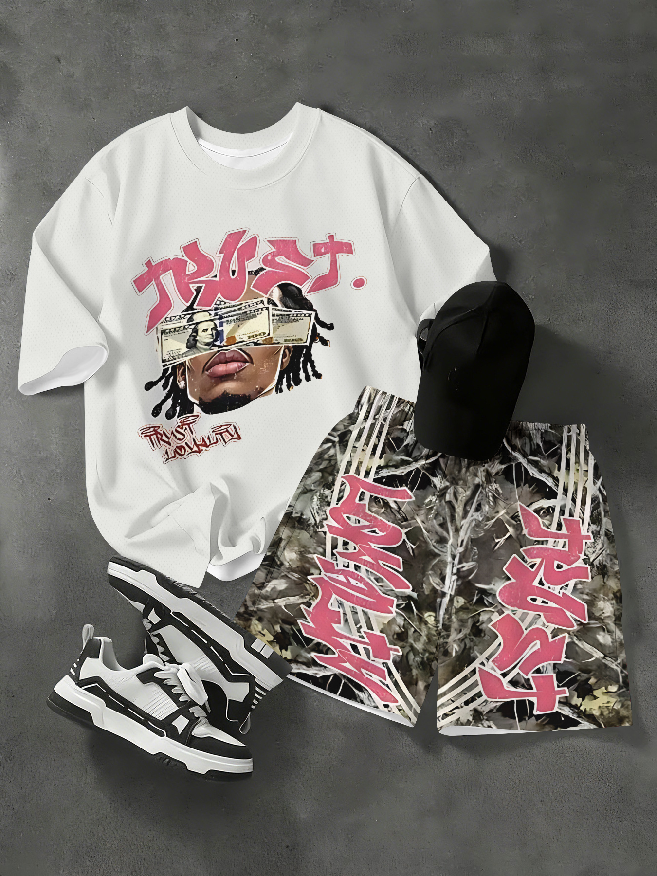 2026 Summer American Men's T-s - Summer Clothes Fashion avaliação e preço