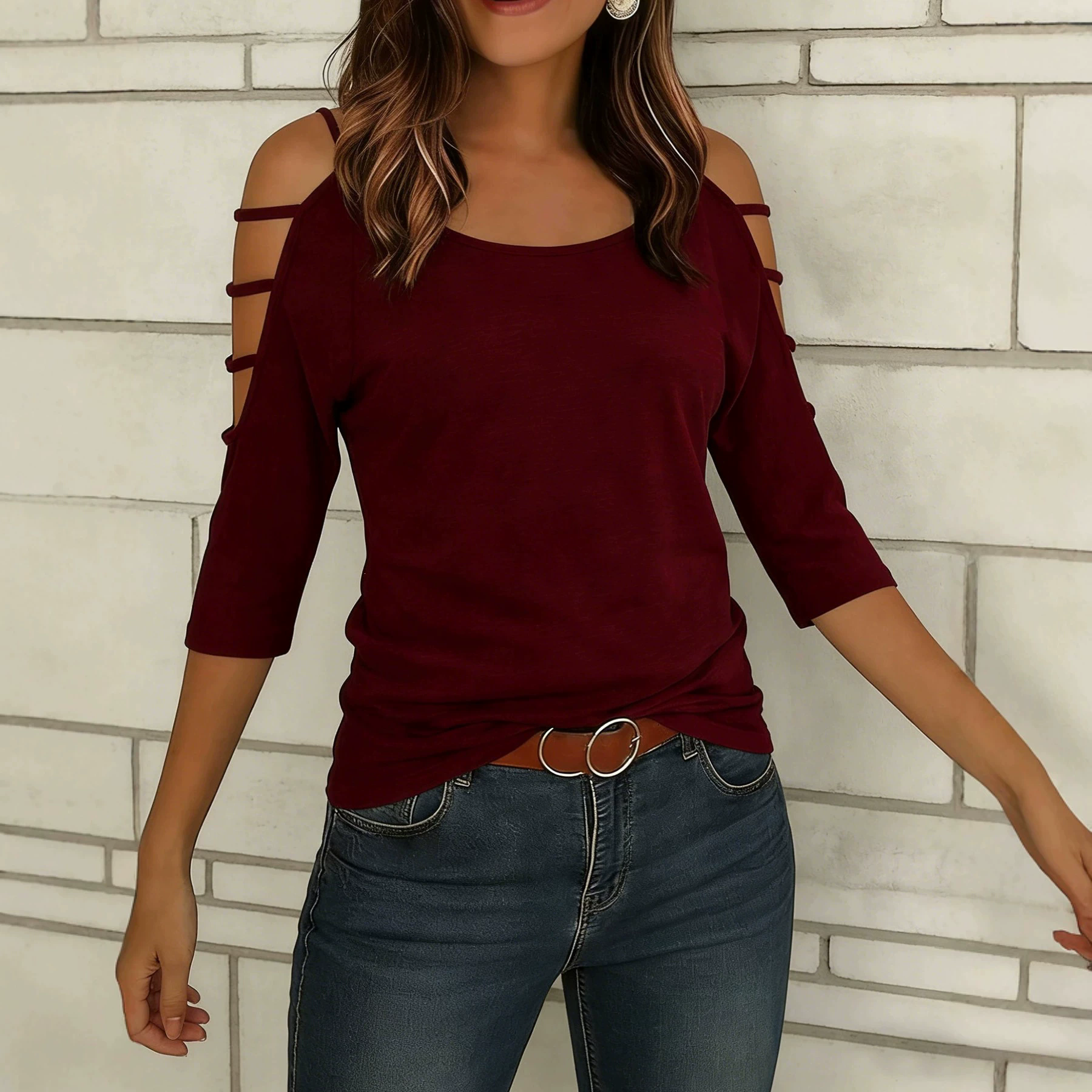 Women's Fashion V-Neck Summer  - Summer Clothing Colors 2026 avaliação e preço