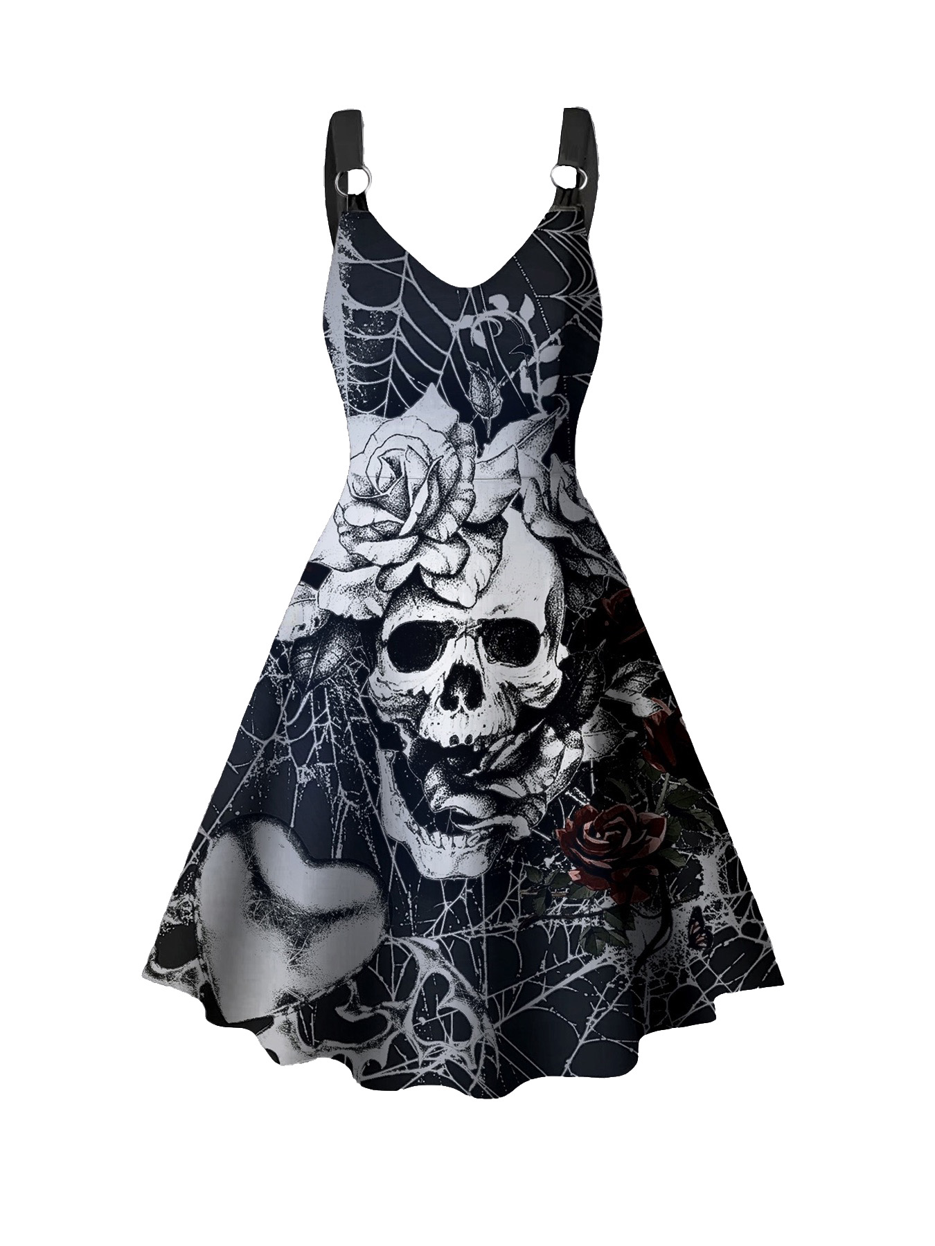 Plus Size Goth Punk Dress Wome - Summer Goth Clothing avaliação e preço