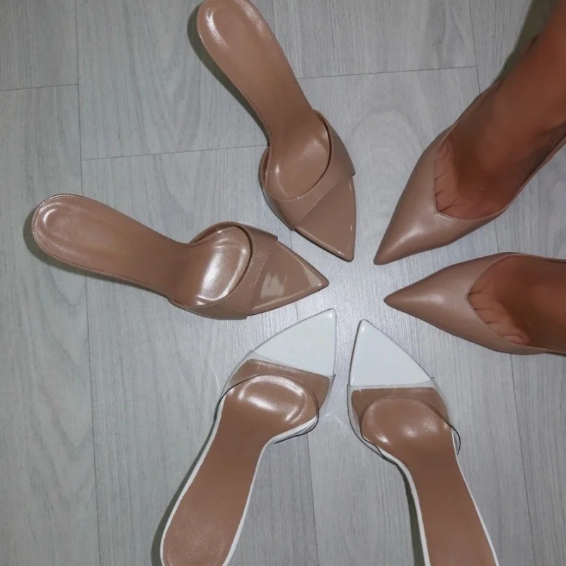 Pointed thin-heeled sandals su - Summer Clothing Plus Size avaliação e preço