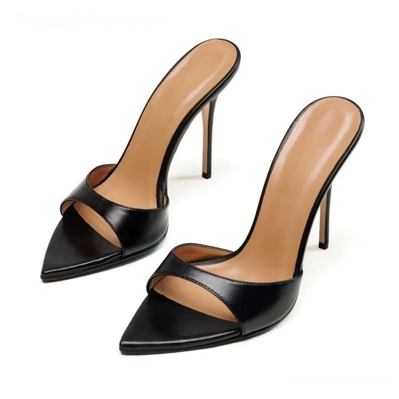 Pointed thin-heeled sandals su - Summer Clothing Plus Size avaliação e preço