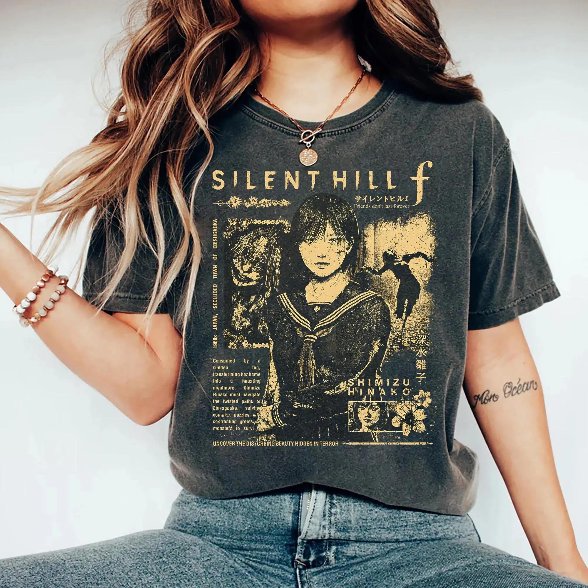 Silent Hill F T-Shirt Unisex M - Summer Hill Clothing avaliação e preço