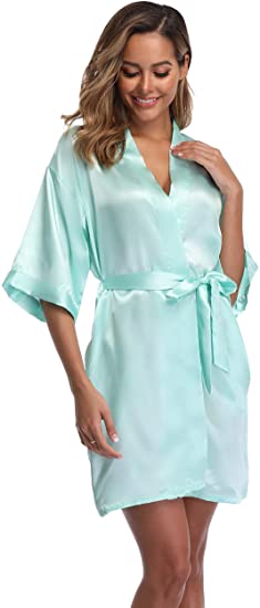 Satin Robe Female Intimate Lin - Summer Nights Clothing avaliação e preço
