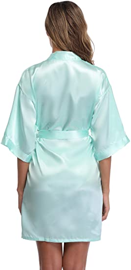 Satin Robe Female Intimate Lin - Summer Nights Clothing avaliação e preço