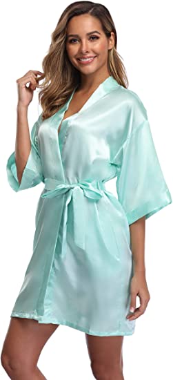 Satin Robe Female Intimate Lin - Summer Nights Clothing avaliação e preço
