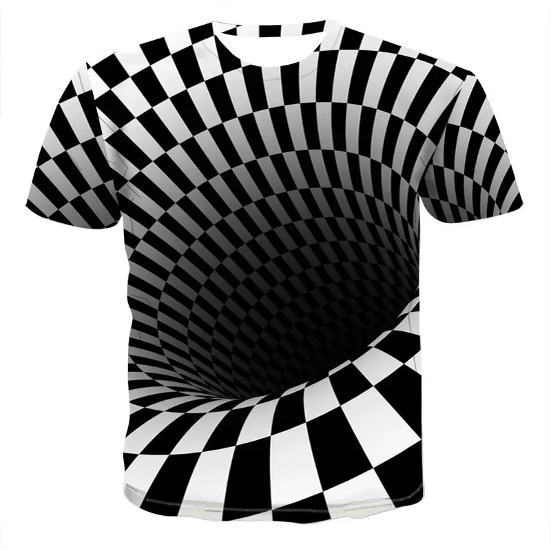 Men's 3D printed T-shirt, over - Summer Clothing Affordable avaliação e preço