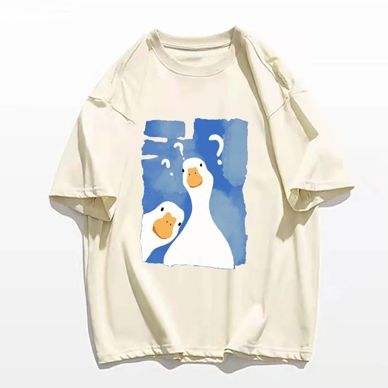 Woman T-Shirt Funny Two Confus - Summer Duck Clothing avaliação e preço