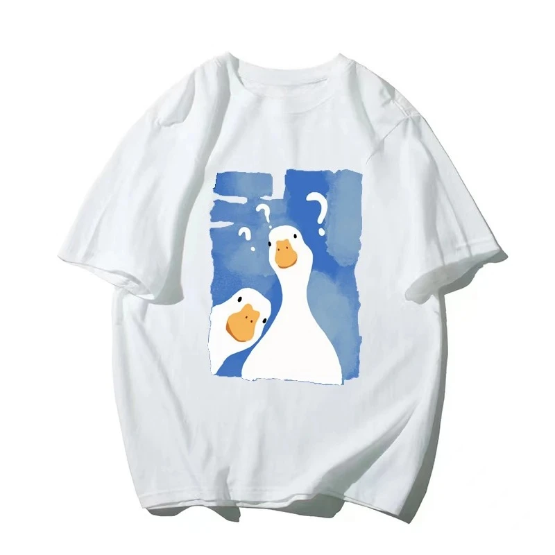 Woman T-Shirt Funny Two Confus - Summer Duck Clothing avaliação e preço